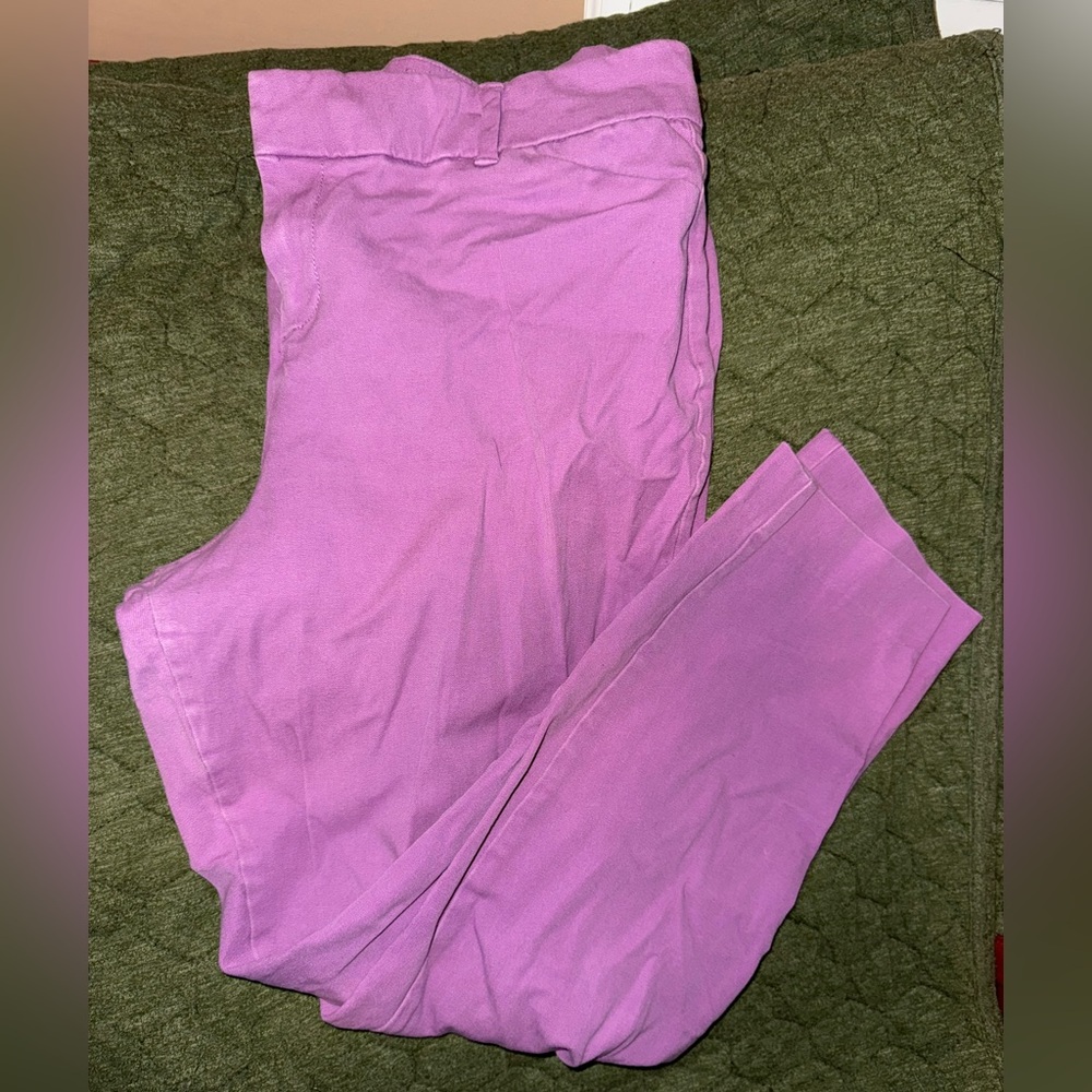 Old Navy Pixie Ankle Pants in Purple